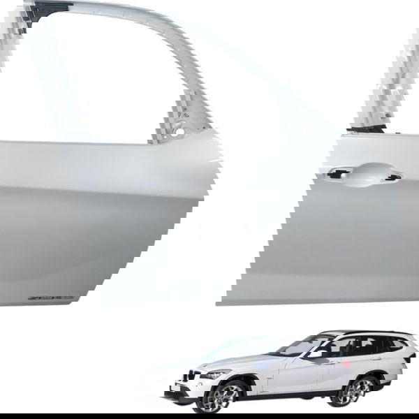 Porta Dianteira Direita Bmw X1 S Drive 2.0 4p 2015 Detalhe Dianteira Direito Branco