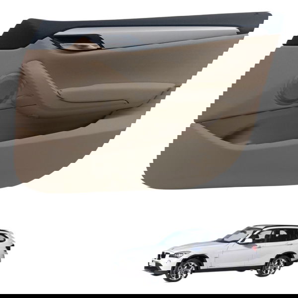 Forro Porta Dianteira Direita Bmw X1 S Drive 2.0 4p 2015 Creme