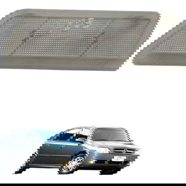 Acrilico Luz Teto Cotesia Chevrolet Astra Hatch 2008 2009