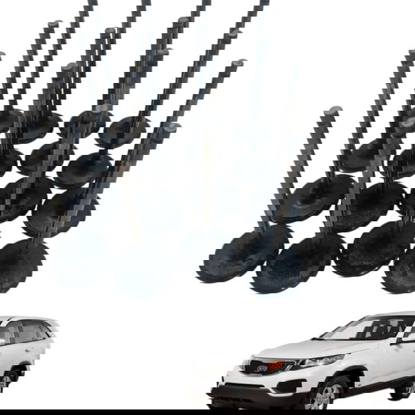 Jogo Valvula Admissão Escape Kia Sorento 2.4 16v 2014 2015