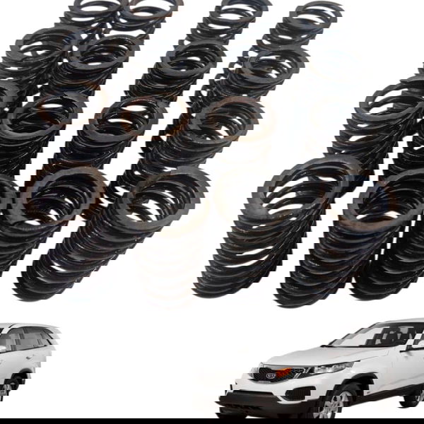 Jogo 16 Mola Valavula Kia Sorento 2.4 16v 2014 2015 2016