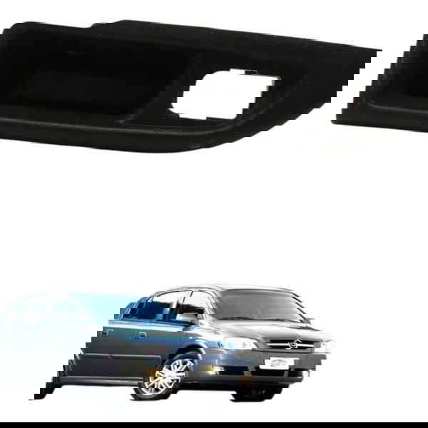 Moldura Puxador Botão Vidro Traseiro Esquerdo Gm Astra 2008