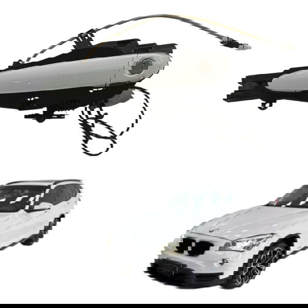 Maçaneta Externa Dianteira Esquerda Bmw X1 S Drive 2.0 2015 Dianteira