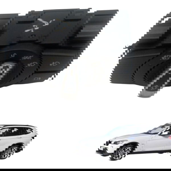 Comando Botão Luz Farol Bmw X1 S Drive 2.0 Active Flex 2015