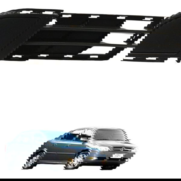 Moldura Farol Milha Esquerdo Chevrolet Astra Hatch 2008 2009 Esquerdo