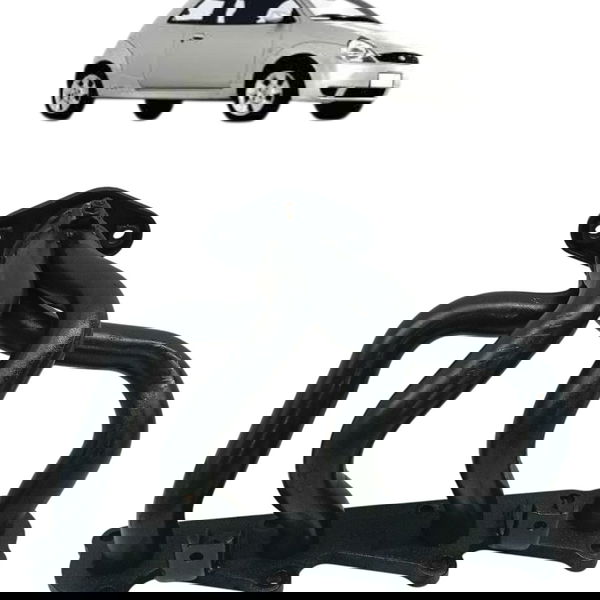 Coletor Escape Dimensionado Ford Ka 1.0 2008 2009 2010 2011