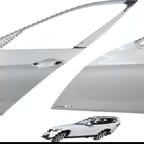 Porta Dianteira Esquerda Bmw X1 S Drive 2.0 4p 2015 Detalhe Dianteira Esquerdo Branco