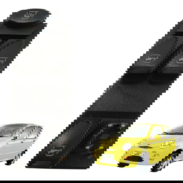 Botão Vidro Elétrico Dianteiro Esquerdo Chery Qq 2012 2013