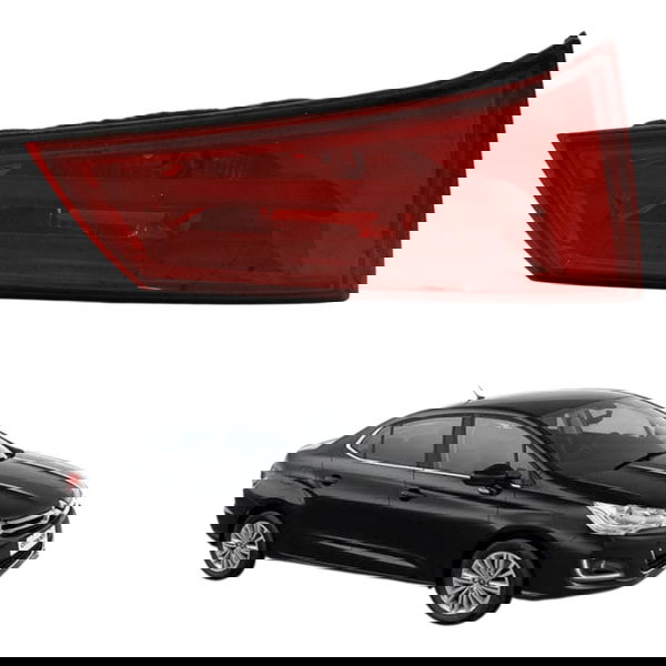 Lanterna Esquerda Tampa Traseira Citroen C4 Lounge 2015 2016 Esquerdo/motorista