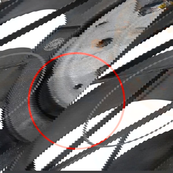 Ventoinha Eletroventilador Radiador Gm Astra 2001 Detalhe