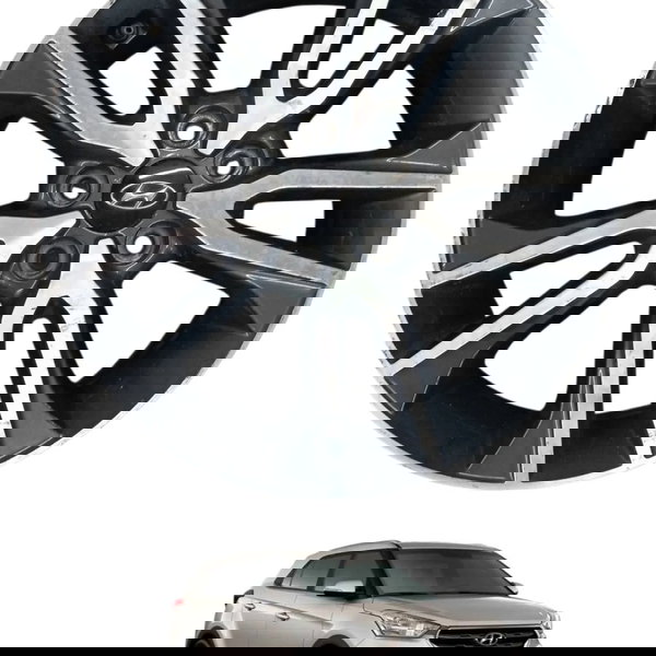 Roda Liga Leve Aro 17 Hyundai Creta 2018 2019 2020