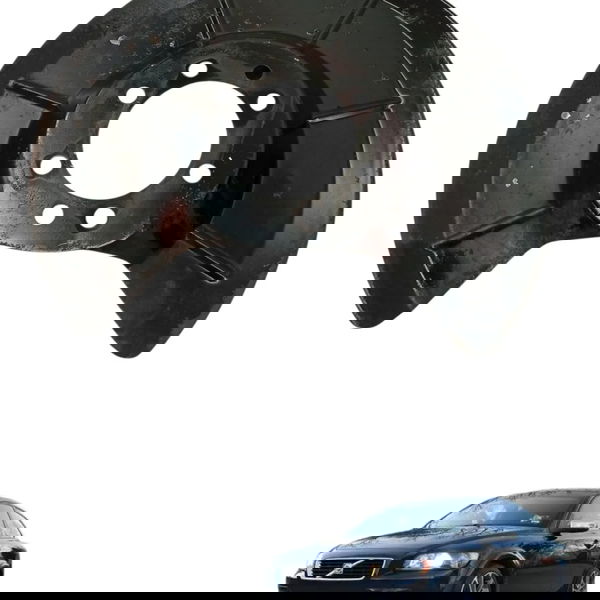 Espelho Disco Freio Traseiro Volvo C30 T5 2.5 2008 2009 2010