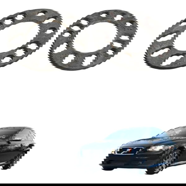Par Espaçadores Rodas Volvo C30 T5 2.5 2010 2011 2012