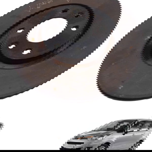 Disco Freio Dianteiro Direito Citroen C3 Picasso 1.6 2013