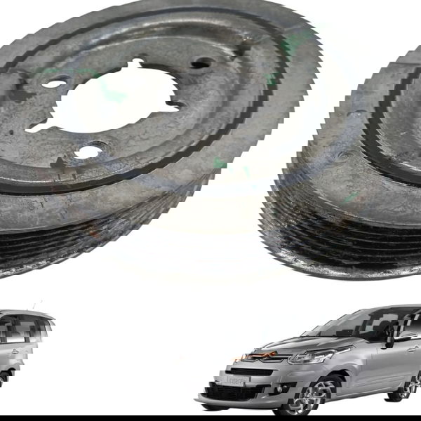 Polia Virabrequim Citroen C3 Picasso 1.6 16v 2011 2012 2013