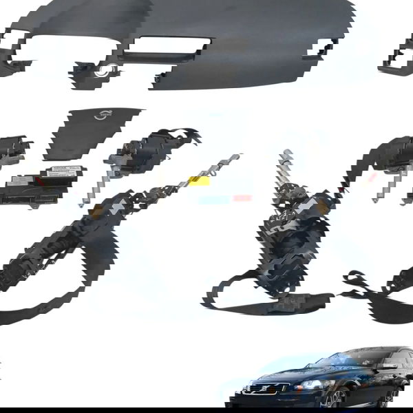 Kit Airbag Tabelier Cinto Bolsa Modulo Volvo C30 2.5 T5 2010