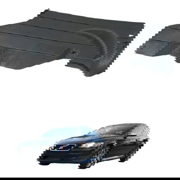 Capa Motor Traseira Esquerda Volvo 2.5 T5 2010 2011 2012