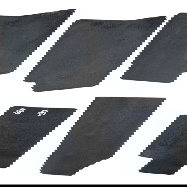 Jogo Tapete Carpete Borracha Toyota Etios X Plus 2018 2019 Preto