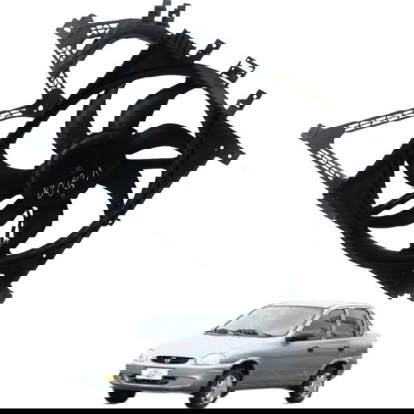Ventoinha Eletroventilador Chevrolet Corsa 1.0 2004 2005