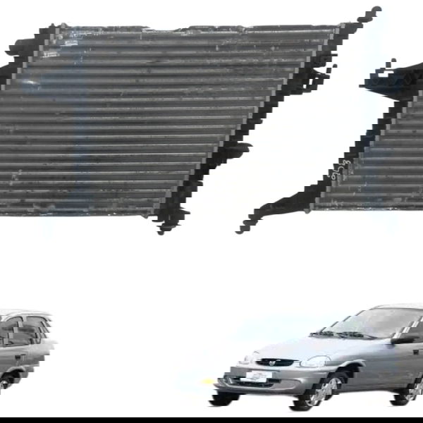 Radiador Agua Motor Chevrolet Corsa Sedan 1.0 2004 Detalhe