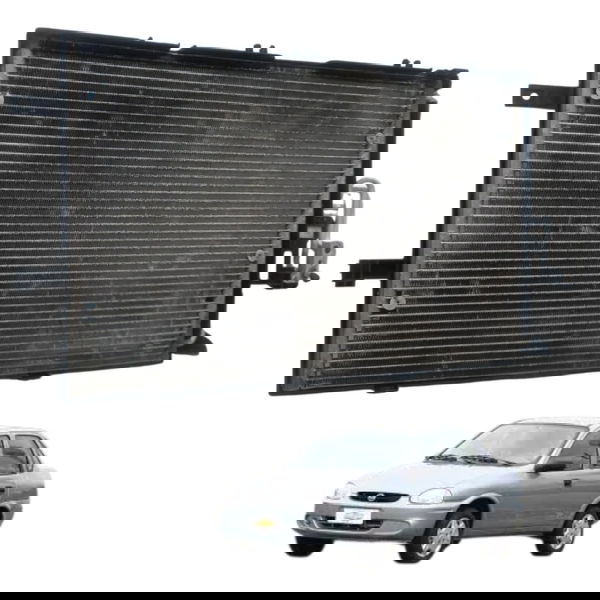 Condensador Ar Condicionado Gm Corsa 1.0 2004 Detalhe