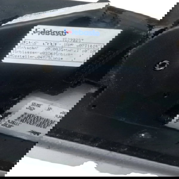 Teto Solar Completo Volvo C30 2.5 T5 R Desingn 2010 Preto