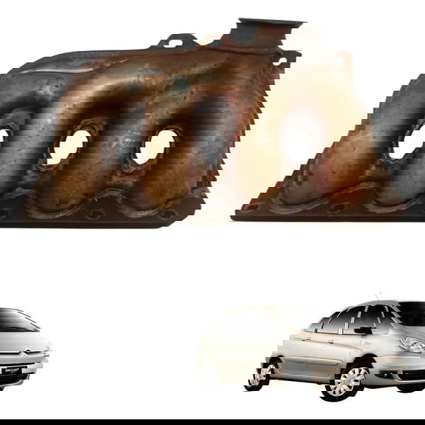 Coletor Escape Citroen Xsara Picasso 2.0 2007 2008 2009