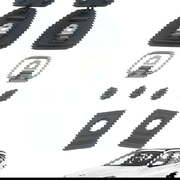 Kit Presilhas Suporte Grampo Porta Malas Bmw X1 S Drive 2015