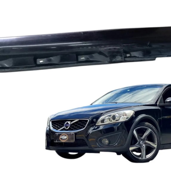 Spoiler Caixa Ar Esquerdo Volvo C30  T5 2007 2010 Detalhe Preto