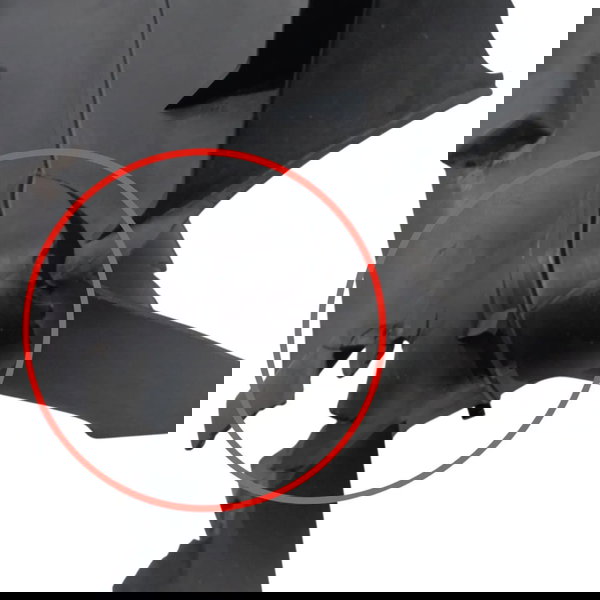 Defletor Frontal Superior Volvo C30  2010 2011 2012 Detalhe