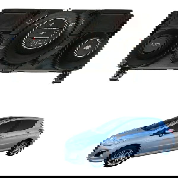 Comando Ar Condicionado Peugeot 308 2014 2015 2016 Detalhe