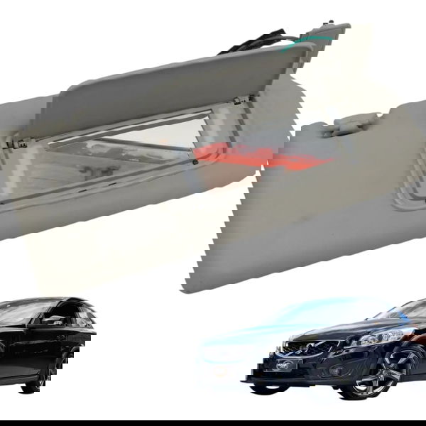 Quebra Sol Direito C/espelho Volvo C30 2008 2009 2010 2011