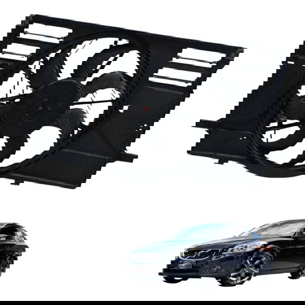 Ventoinha Eletroventilador Volvo C30 2.5 2008 2009 2010 2011