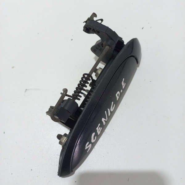 Maçaneta Externa Dianteira Esquerda Renault Scenic 2002 Preto