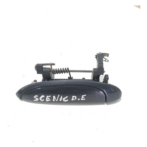 Maçaneta Externa Dianteira Esquerda Renault Scenic 2002 Preto