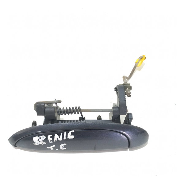 Maçaneta Externa Traseira Esquerda Renault Scenic 2002 Preto