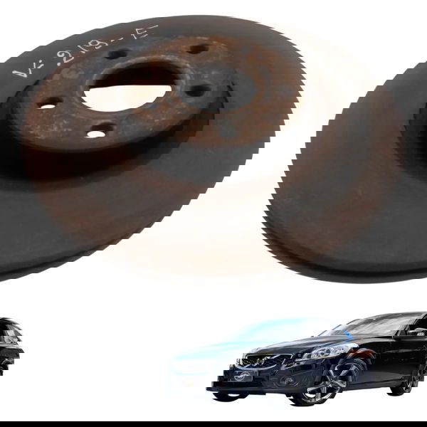 Disco Freio Dianteiro Esquerdo Volvo C30 2.5 2008 2009 2010