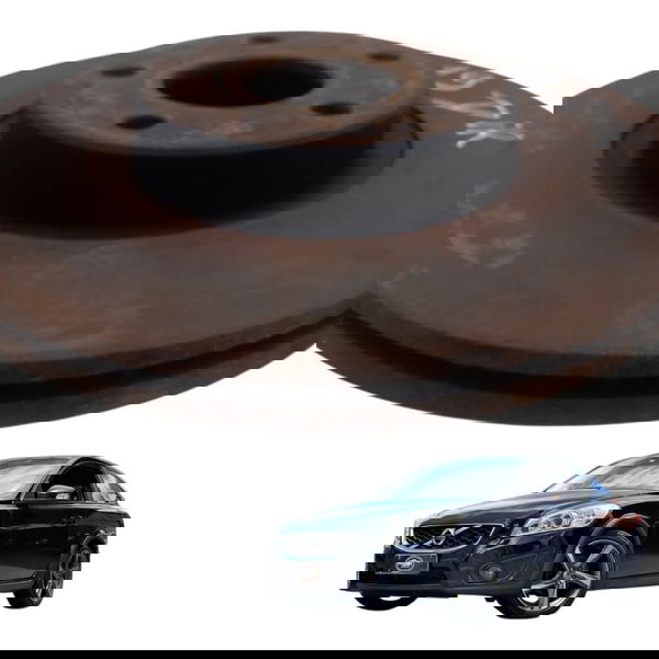 Disco Freio Dianteiro Direito Volvo C30 2.5 2008 2009 2010