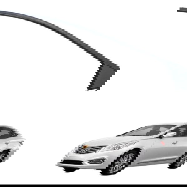 Moldura Inrerna Porta Dianteira Esquerda Hyundai Azera 2011