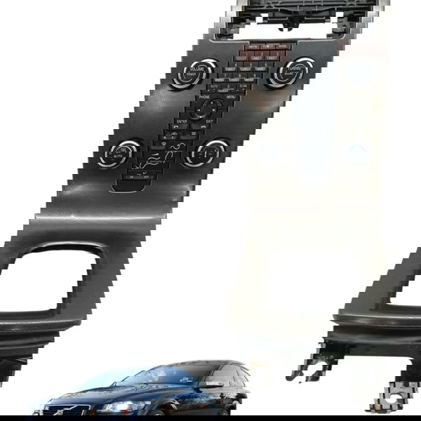 Moldura Comando Ar Multifunção Volvo C30 2.5 2010 Detalhe