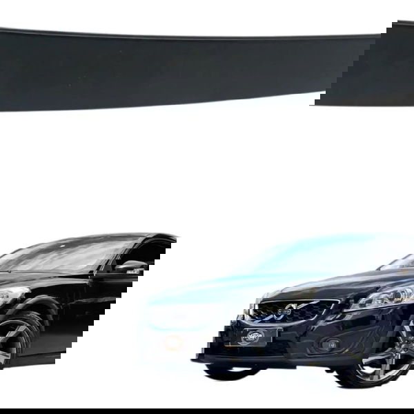 Moldura Aplique Coluna Porta Esquerda Volvo C30 2009 2010 Preto