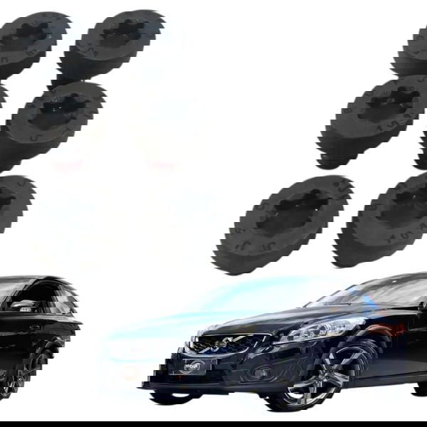 Jogo Parafuso Fixação Conversor Tork Volvo C30  2.5 2010