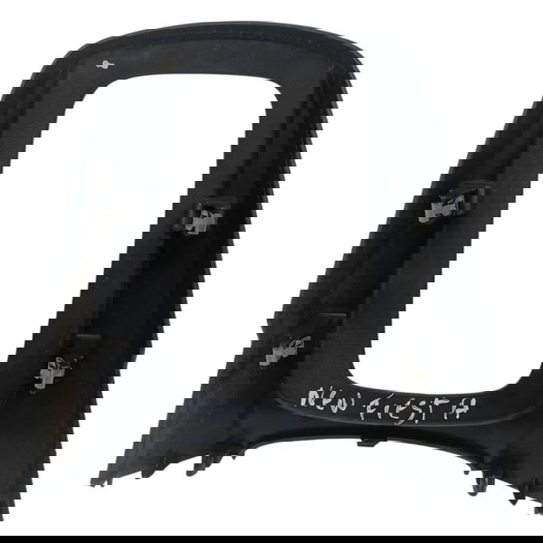 Moldura Alavanca Cambio Ford New Fiesta 2016 2017 Preto