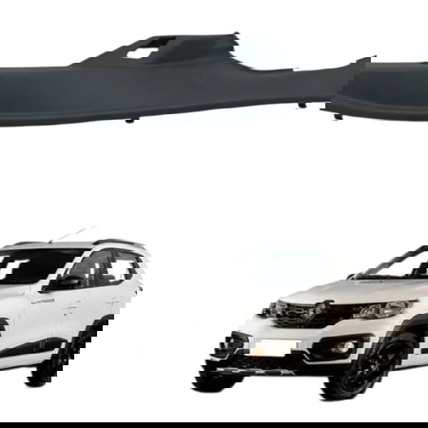 Soleira Traseira Direita Renault Kwid 1.0 2019 2020 2021 Preto