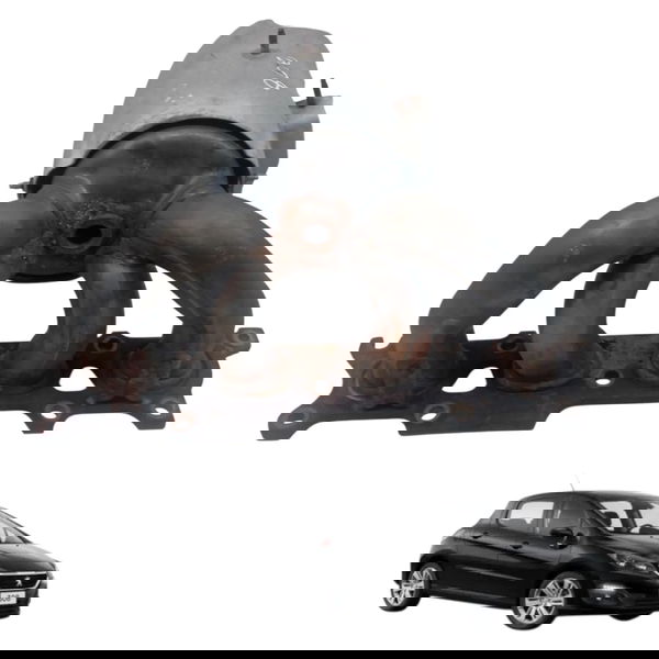 Coletor Catalisador Escape Peugeot 308 2.0 2012 2013 2014