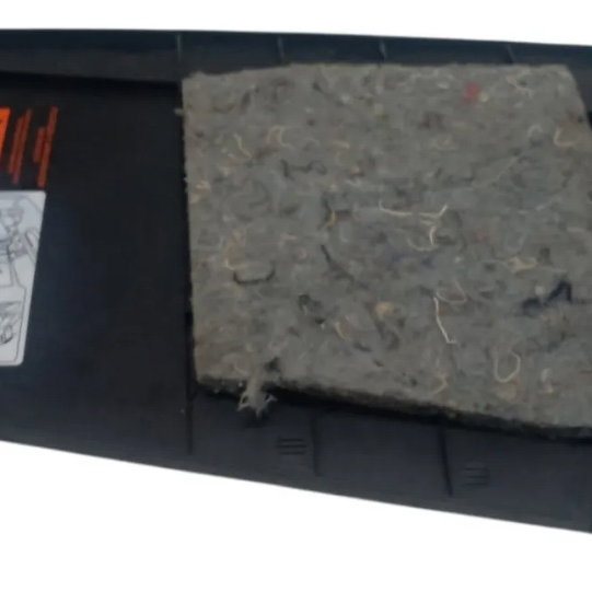 Tampa Lateral Porta Malas Mitsubisho Outlander 3.0 2010 Preto