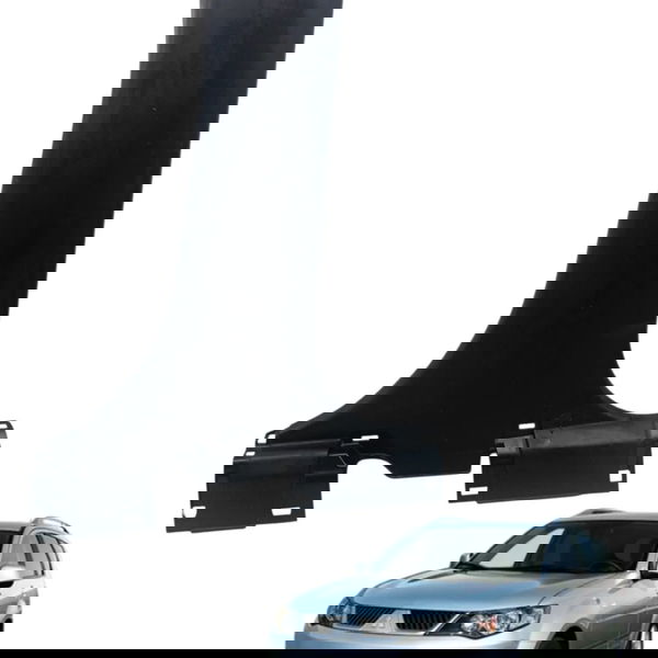 Moldura Coluna Central Direita Mitsubishi Outlander 2010