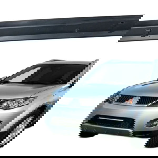 Spoiler Direito Mitsubishi Outlander 3.0 2010 2011 2012 Preto