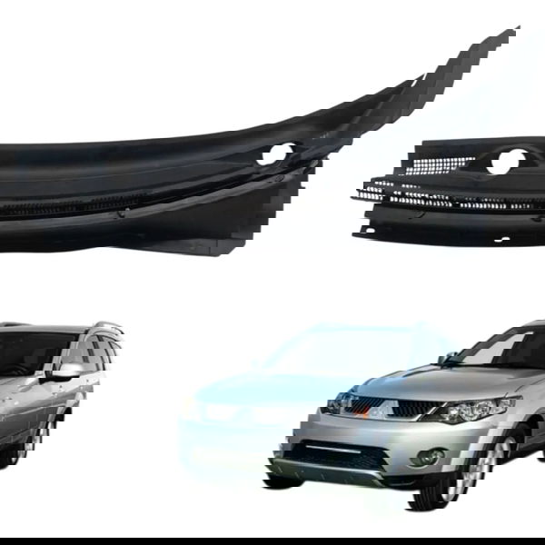 Moldura Churrasqueira Direita Mitsubishi Outlander 2010