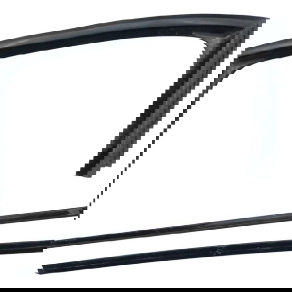 Kit Canaleta Guarnição Traseira Esquerda Citroen C4 Glx 2013